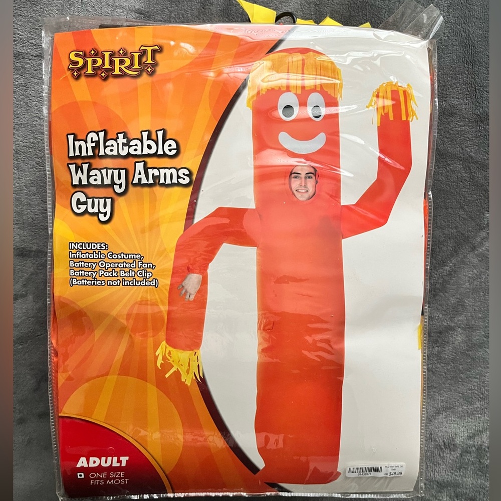 Adult Inflatable Wavy Arms Costume